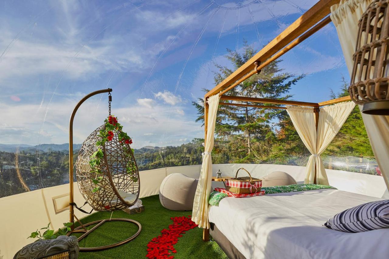 Bubblesky Glamping Near Medellin El Retiro (Antioquia) Exterior foto